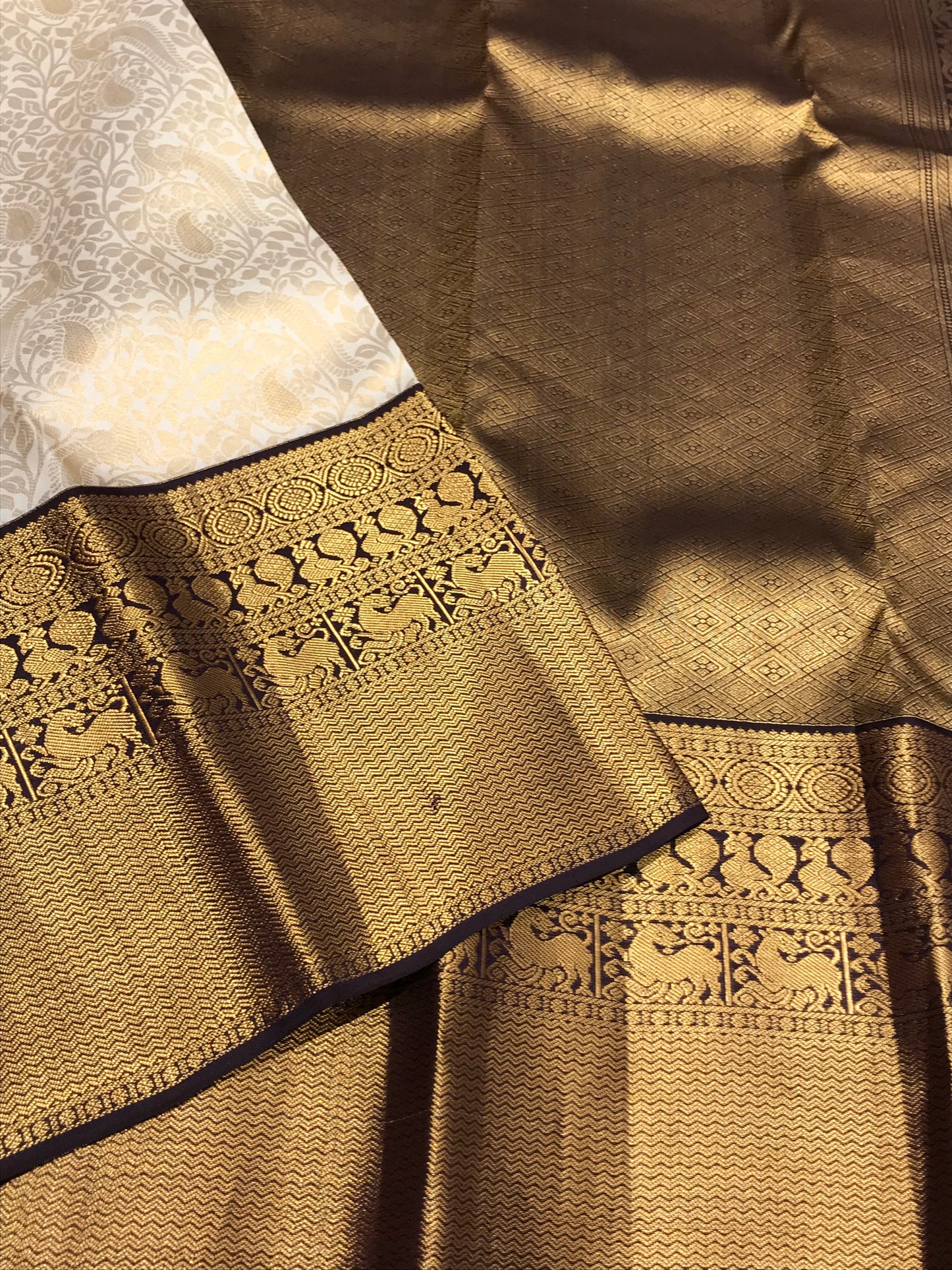 Pure Kanchipuram silk