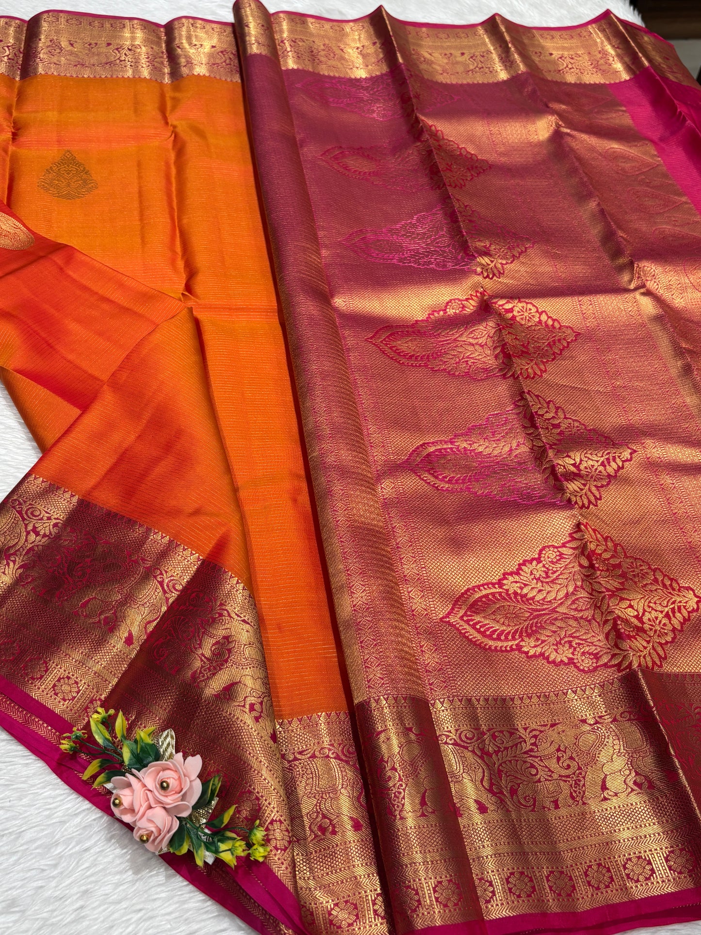 Pure Kanchipuram silk