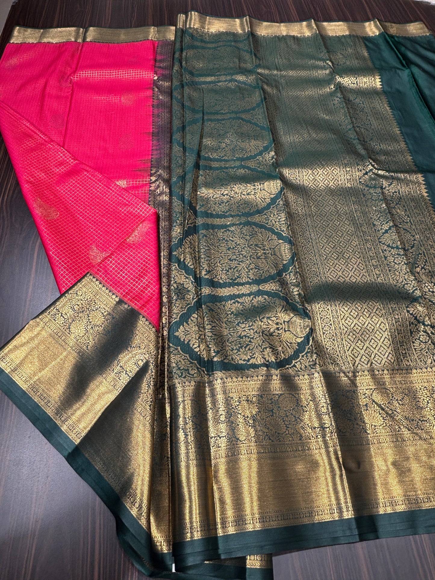 Semi Kanchipuram silk
