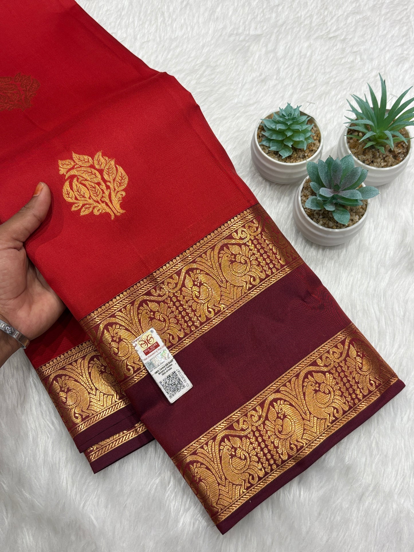 Pure Kanchipuram silk