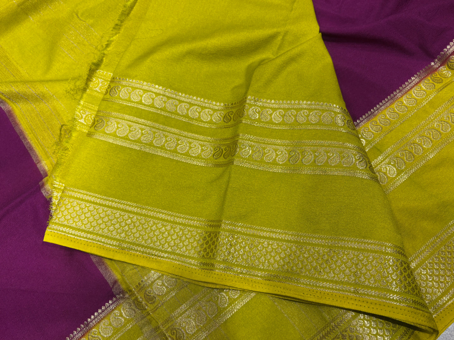 Semi Mysore crape