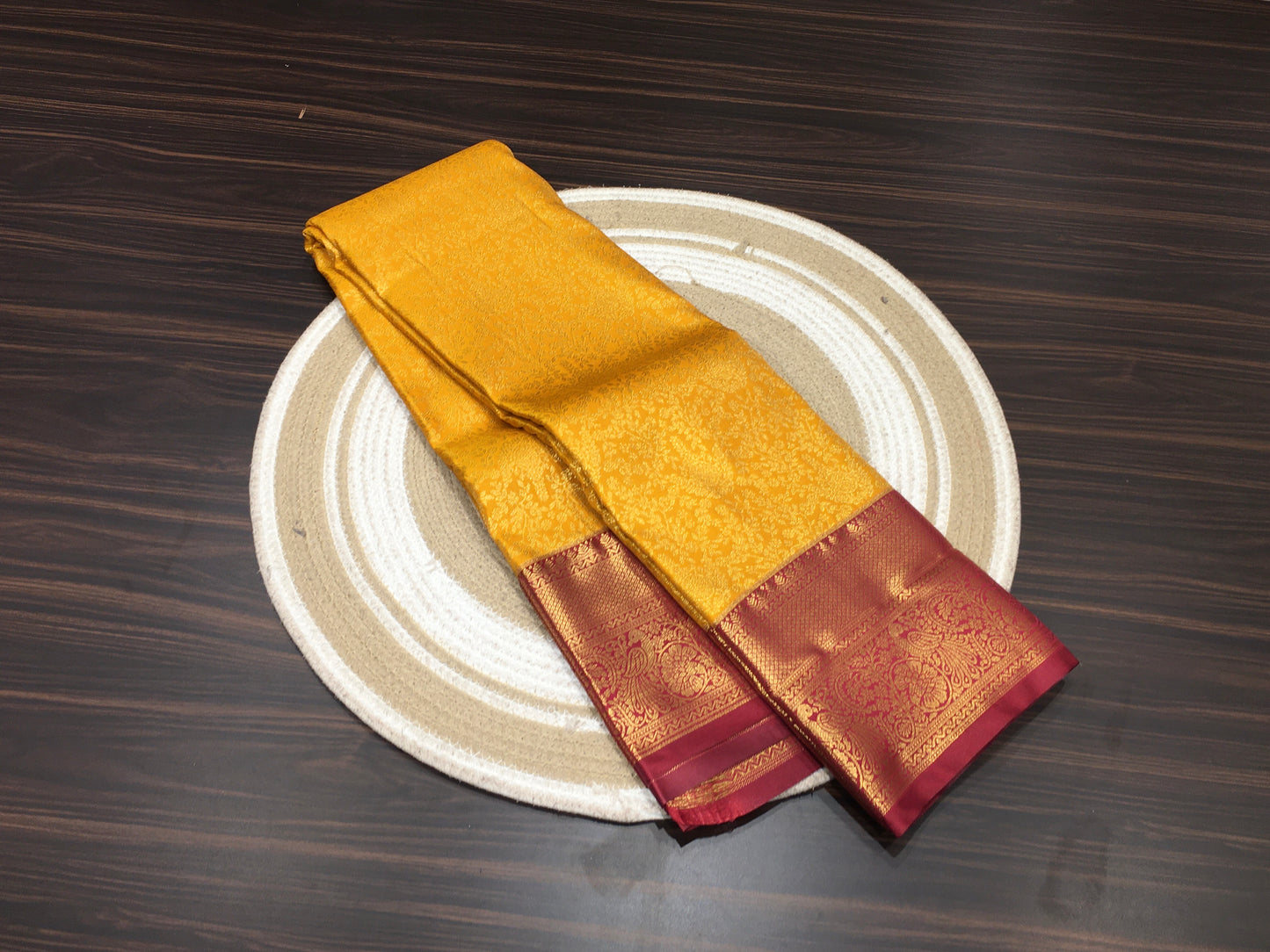 Semi Kanchipuram silk
