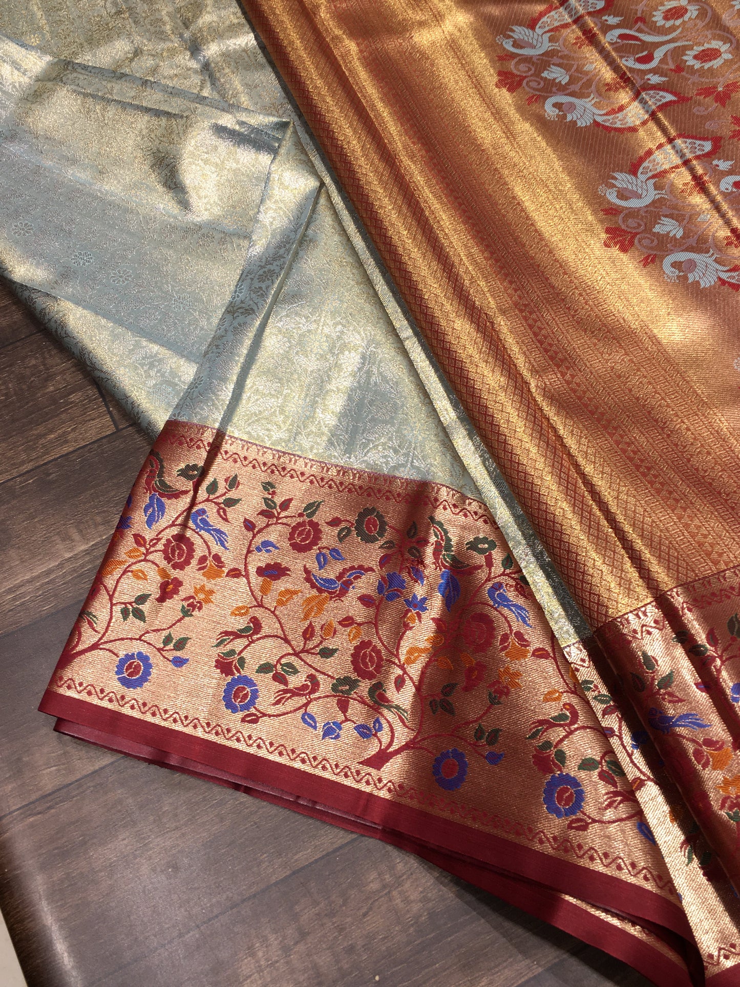 Semi Kanchipuram Tissue