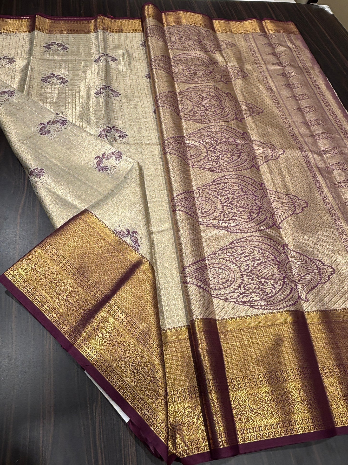 Semi Kanchipuram tissue