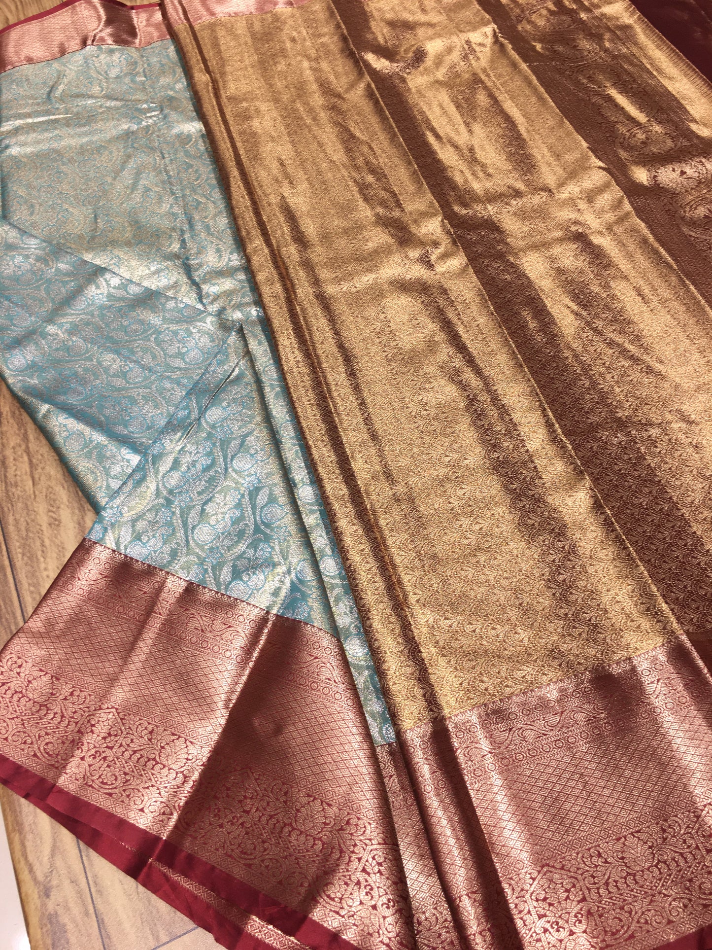 Semi Kanchipuram tissue