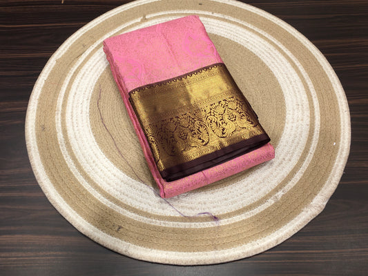 Semi Kanchipuram silk