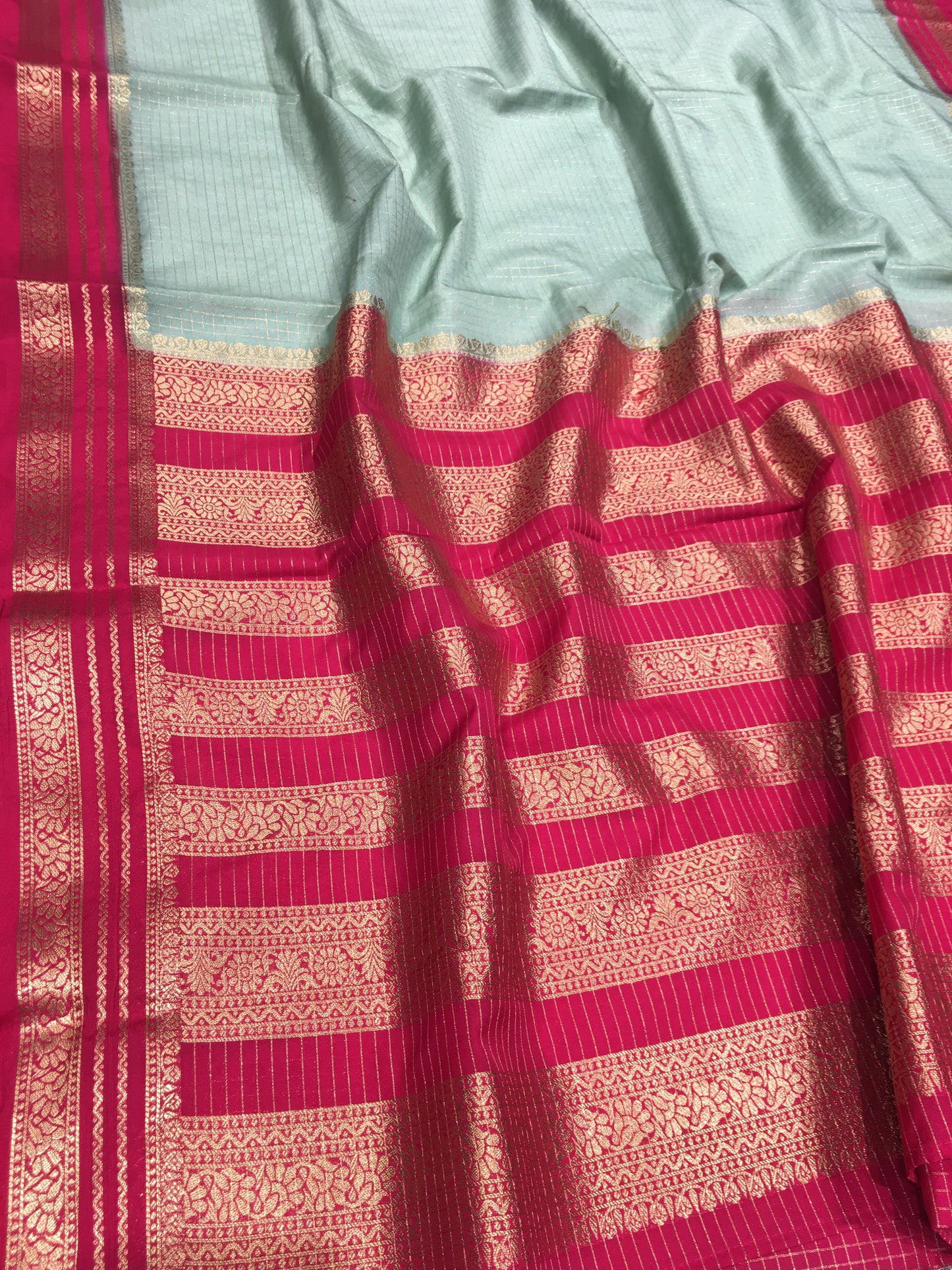 Semi Mysore Crape Silk