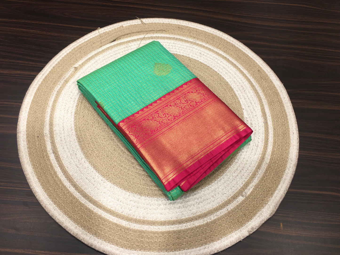 Semi Kanchipuram silk