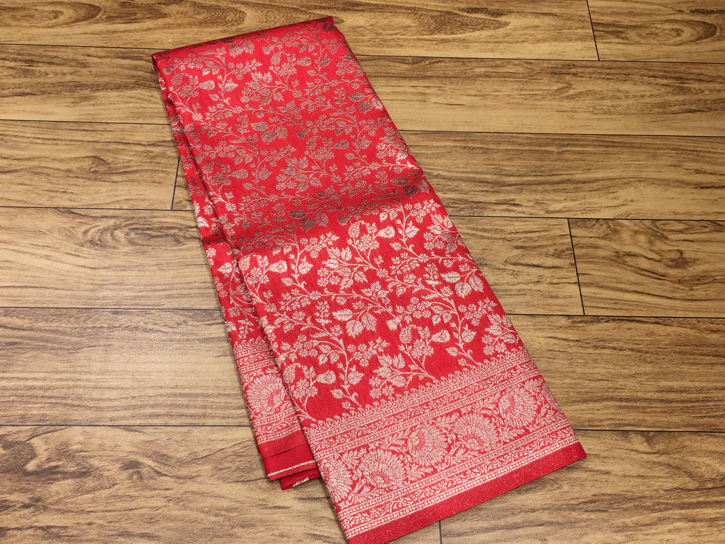 Semi brocade banaras