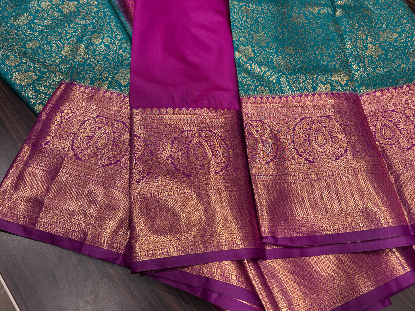 Semi Kanchipuram silk