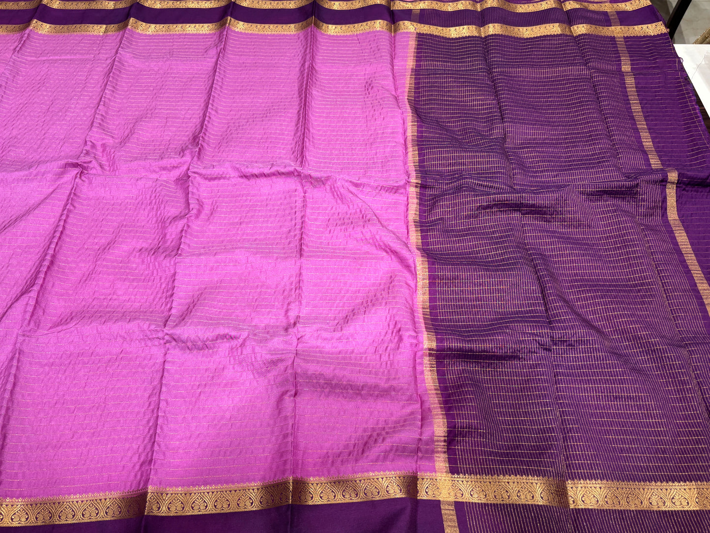 Semi Mysore crape