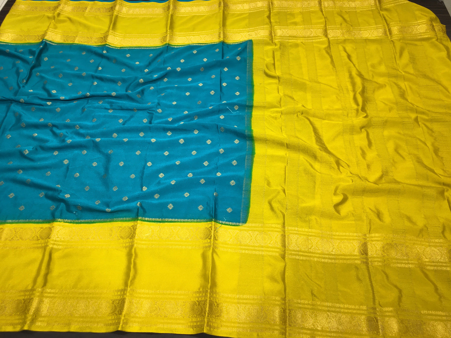 Semi Mysore crape
