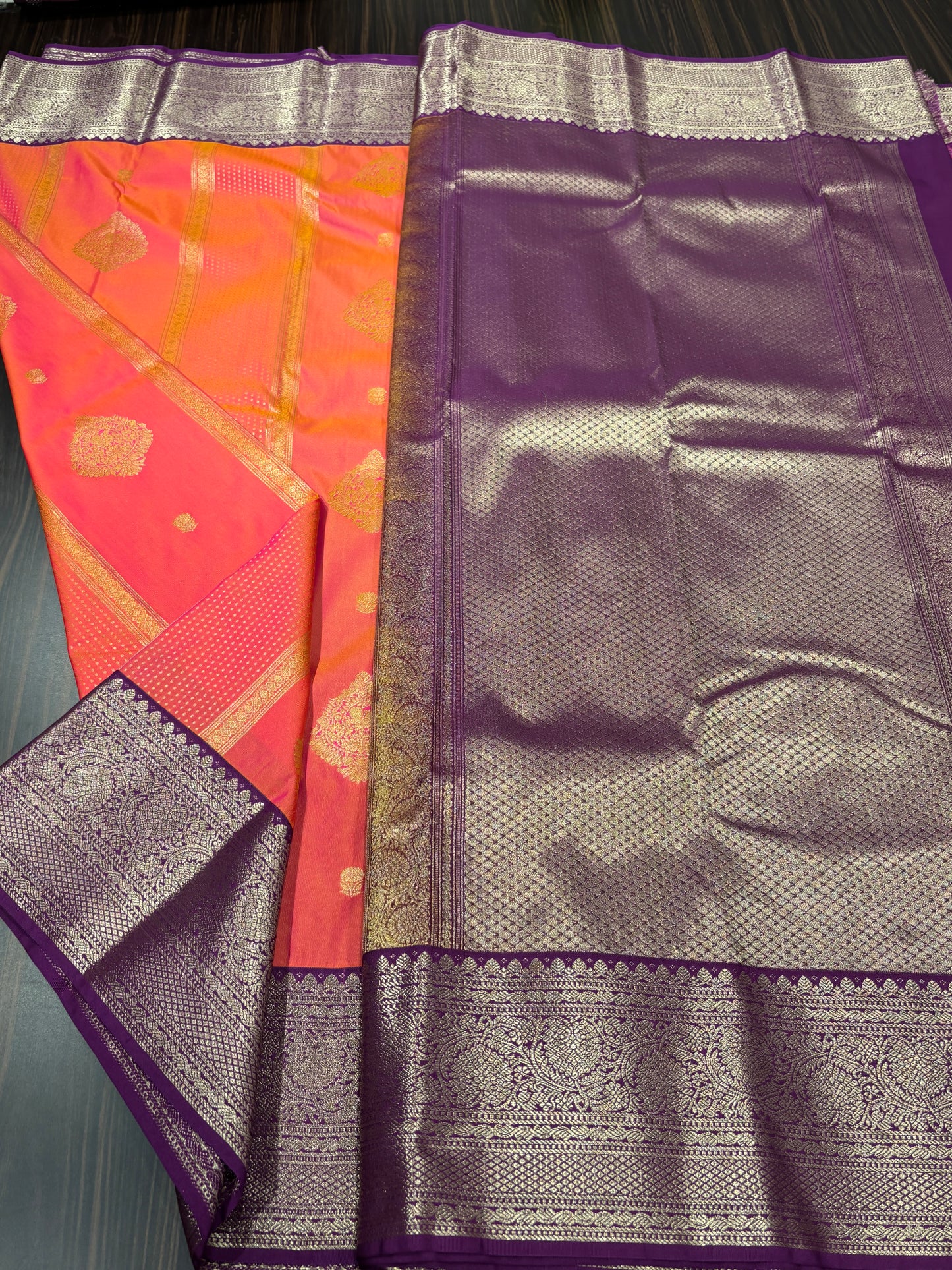 Semi Kanchipuram silk