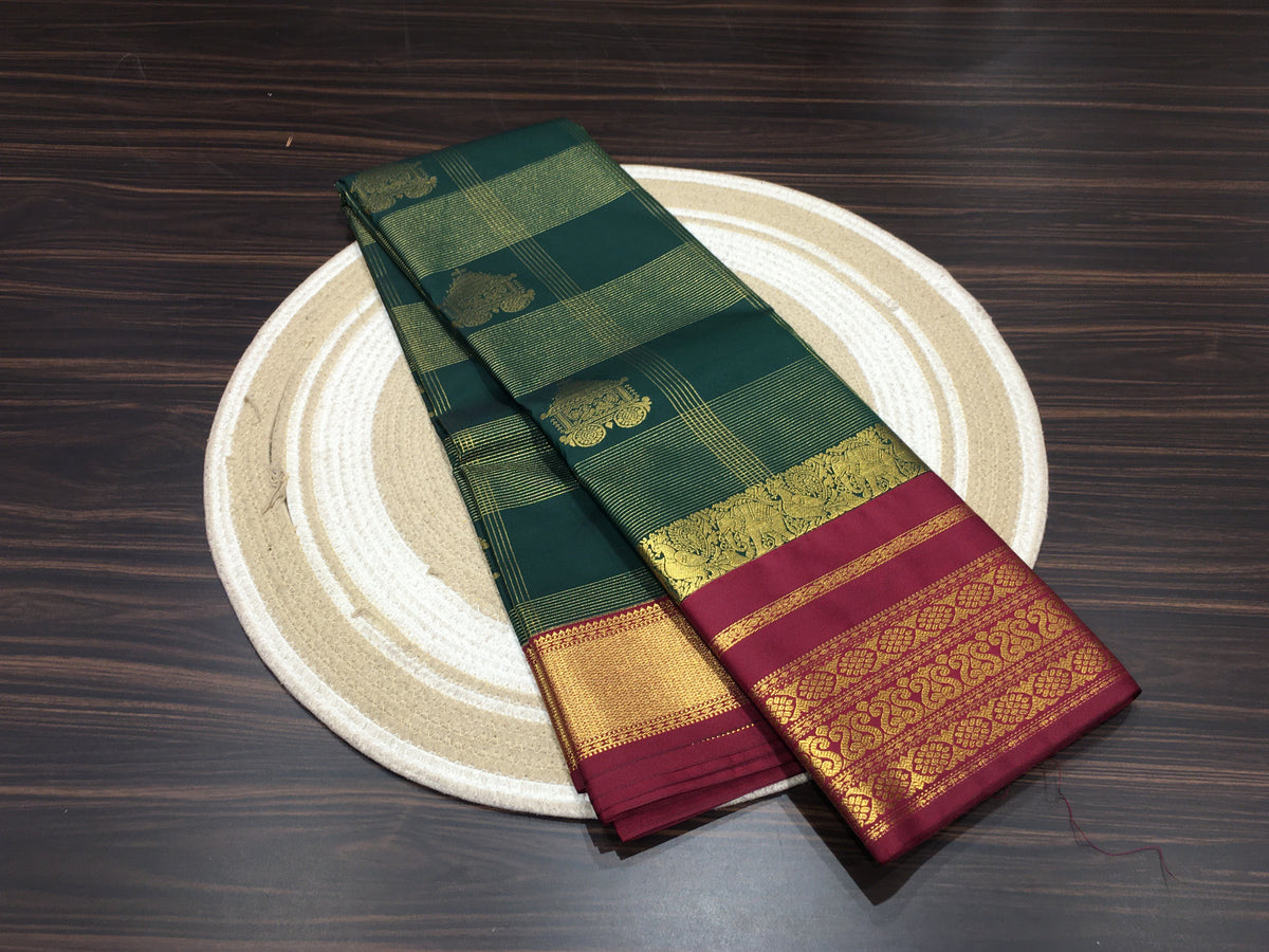 Semi Kanchipuram Silk