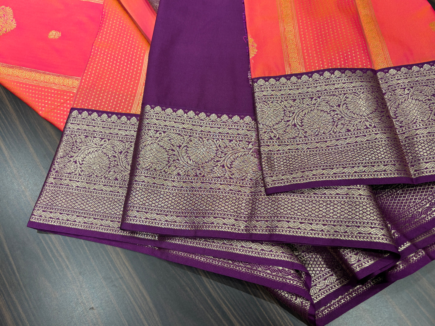 Semi Kanchipuram silk