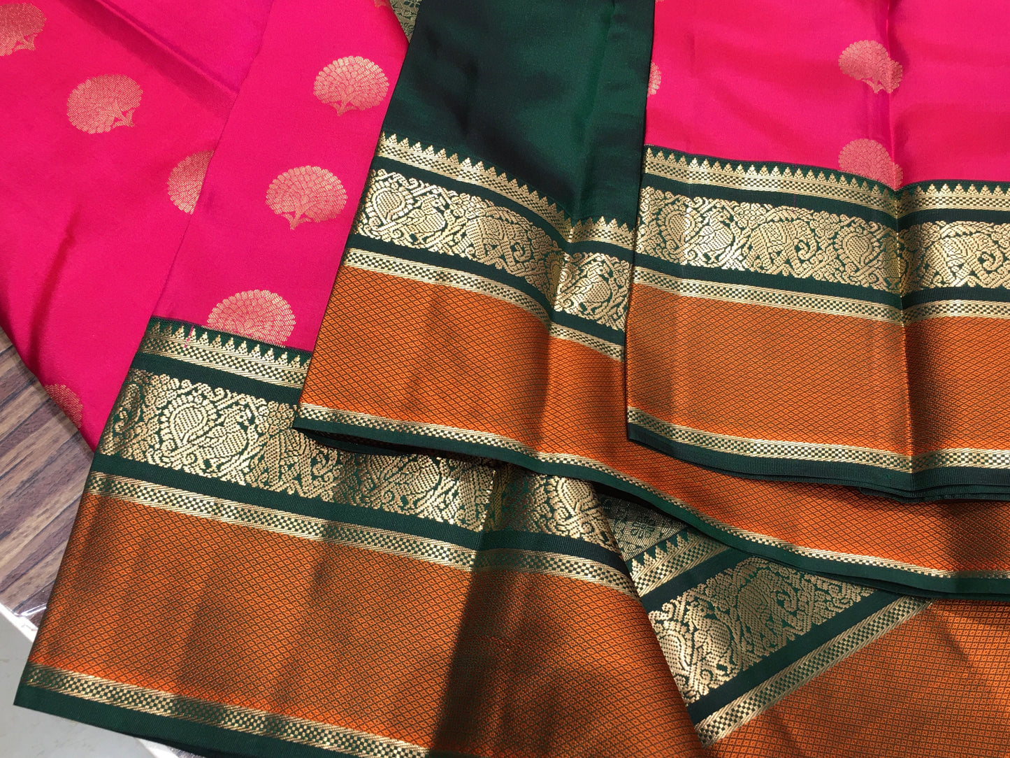 Pure Kanchipuram silk