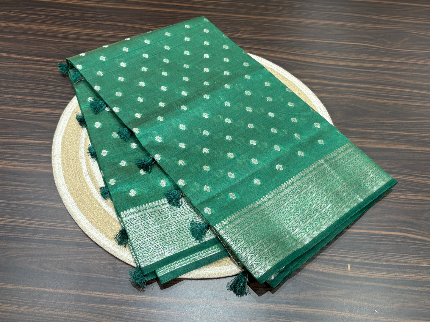 Lilly  tussar saree