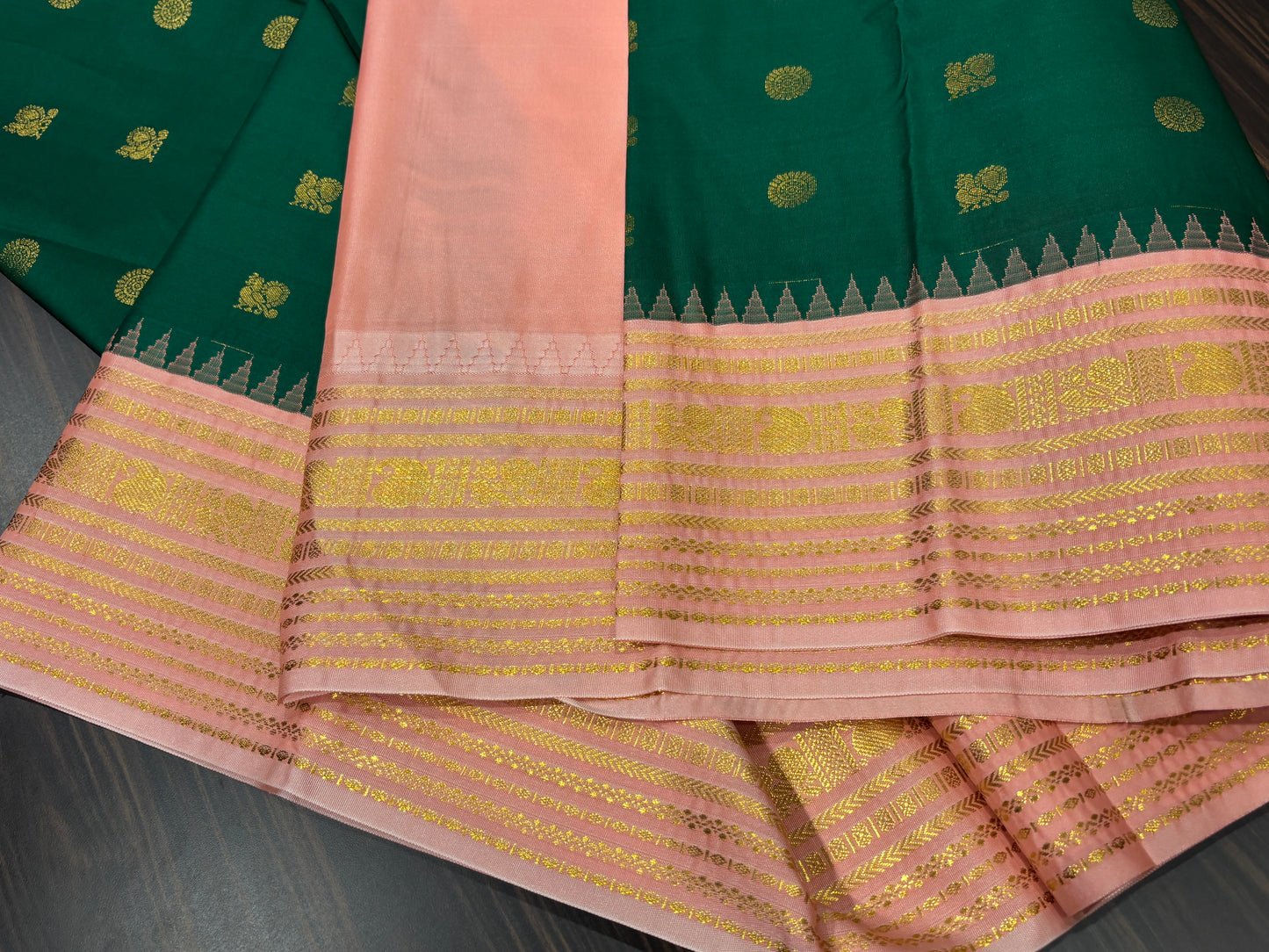 Semi Kanchipuram silk