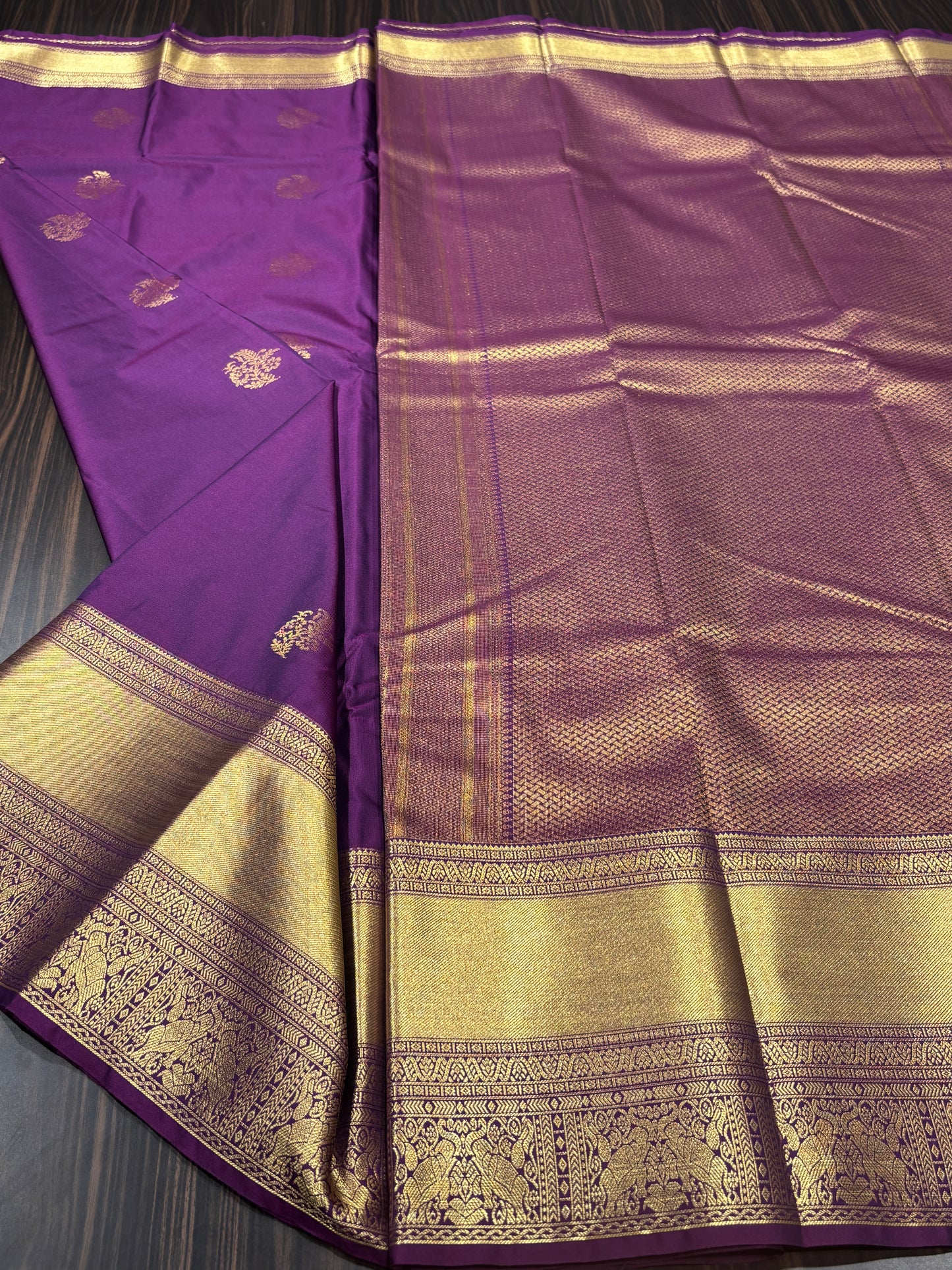 Semi Kanchipuram silk