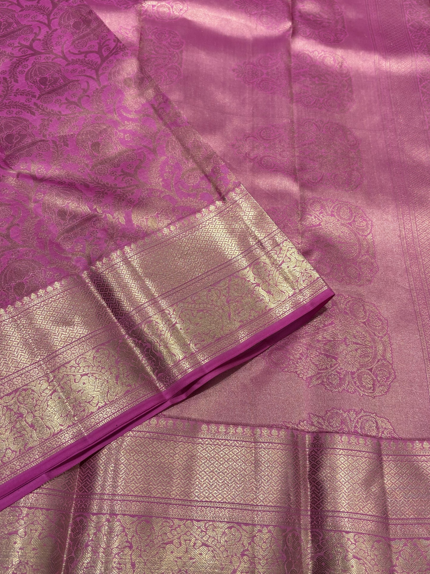Pure Kanchipuram Brocade Silk