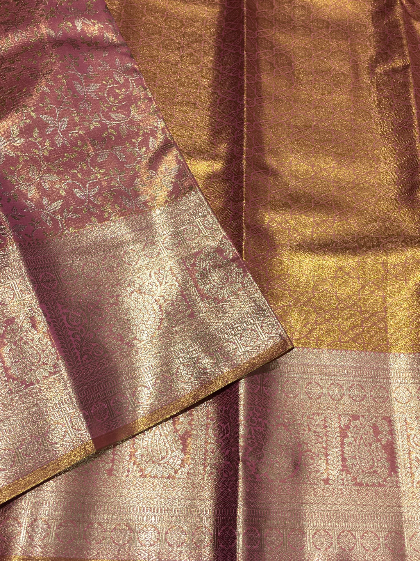 Semi kanchipuram tissue