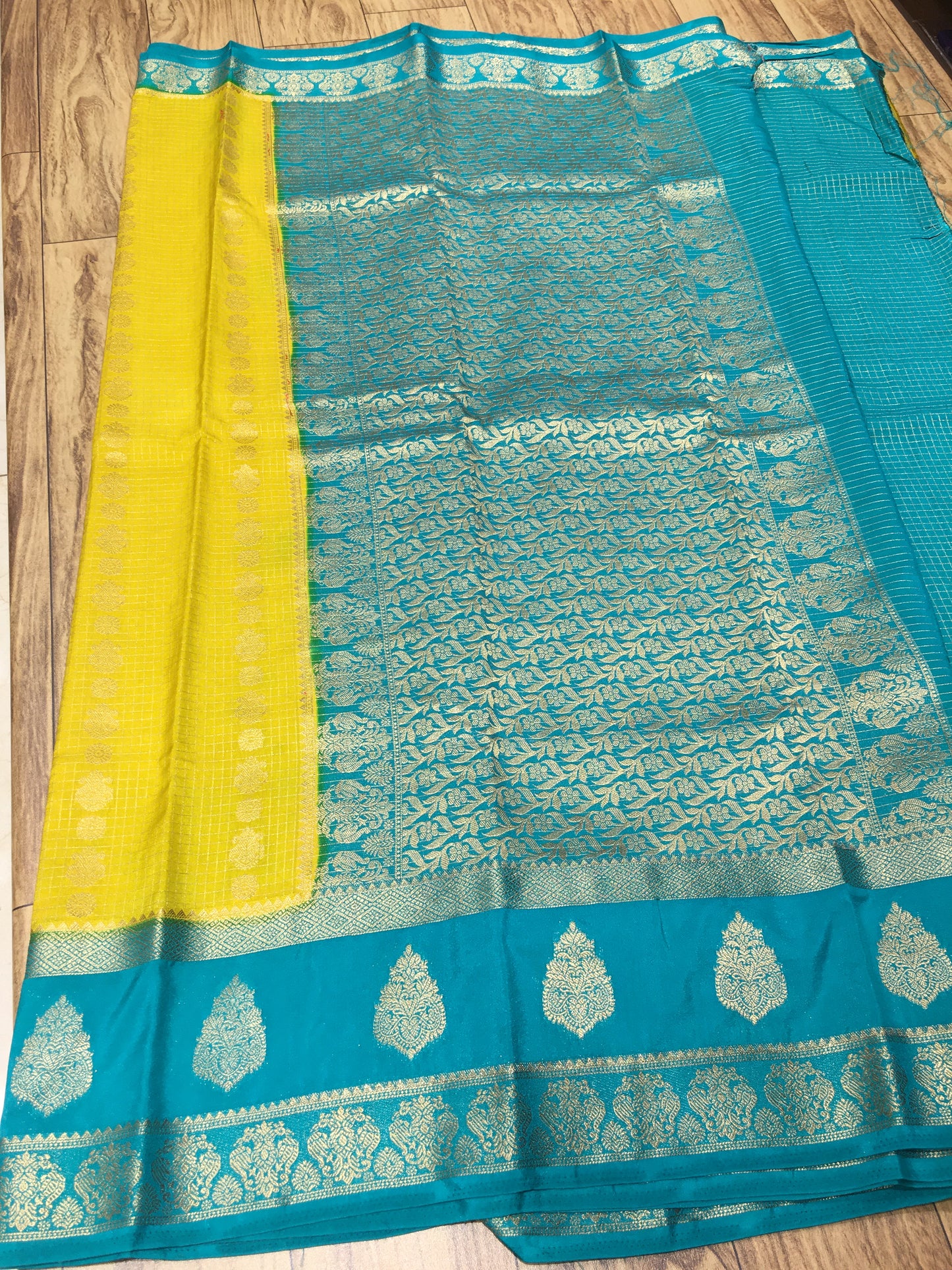 Semi Mysore Crape Silk