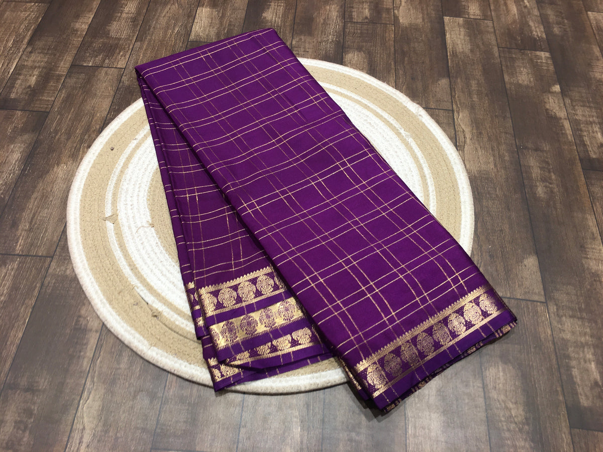 Semi Mysore Crape