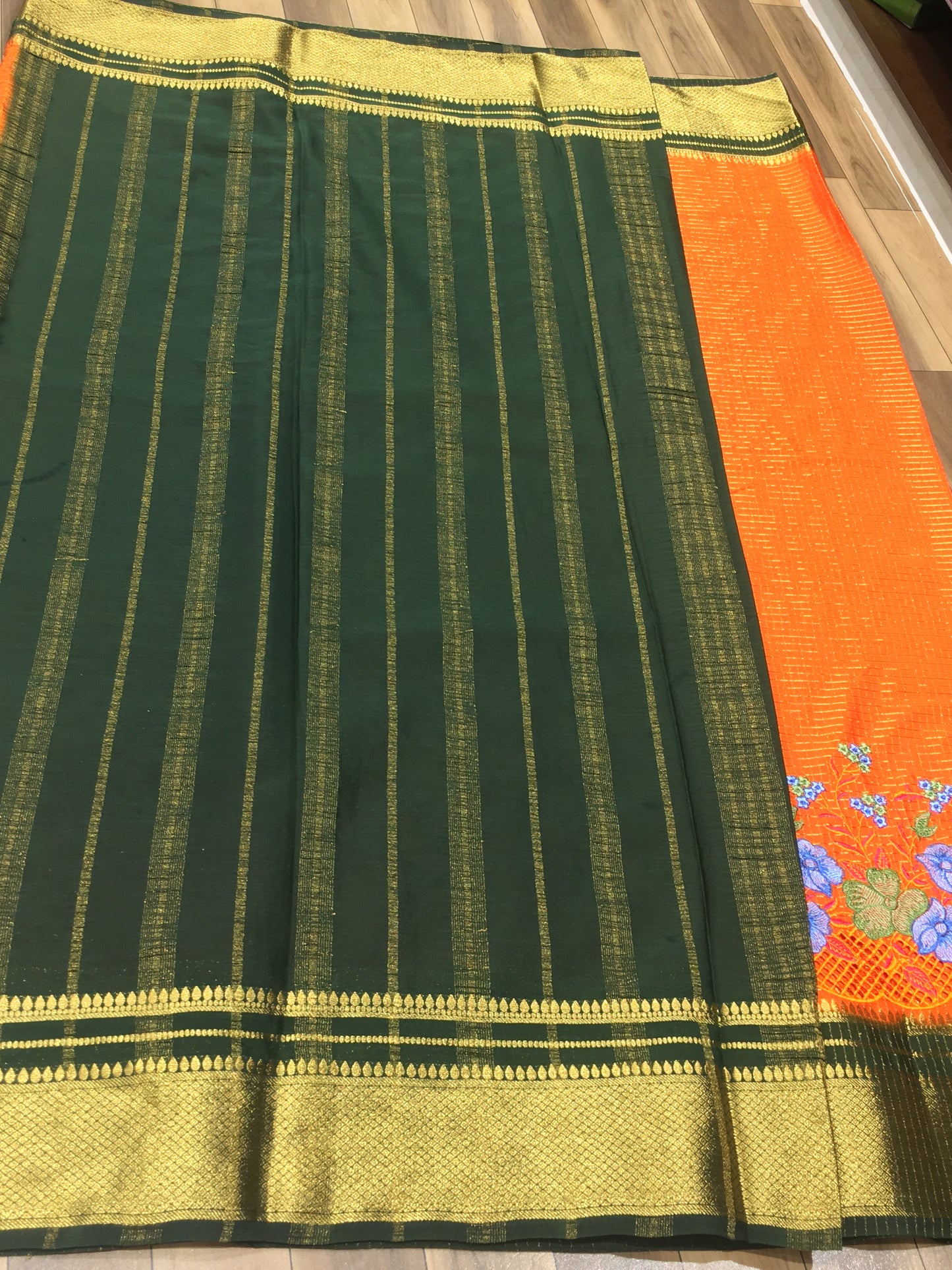 Semi Mysore crape silk