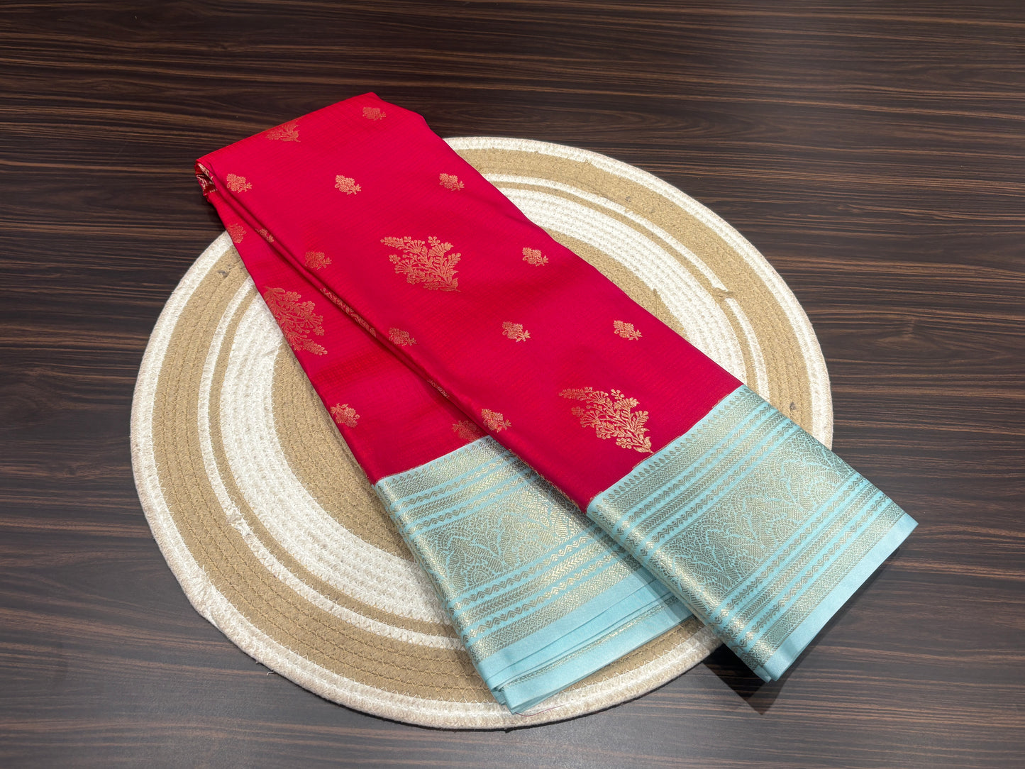 Semi Kanchipuram silk