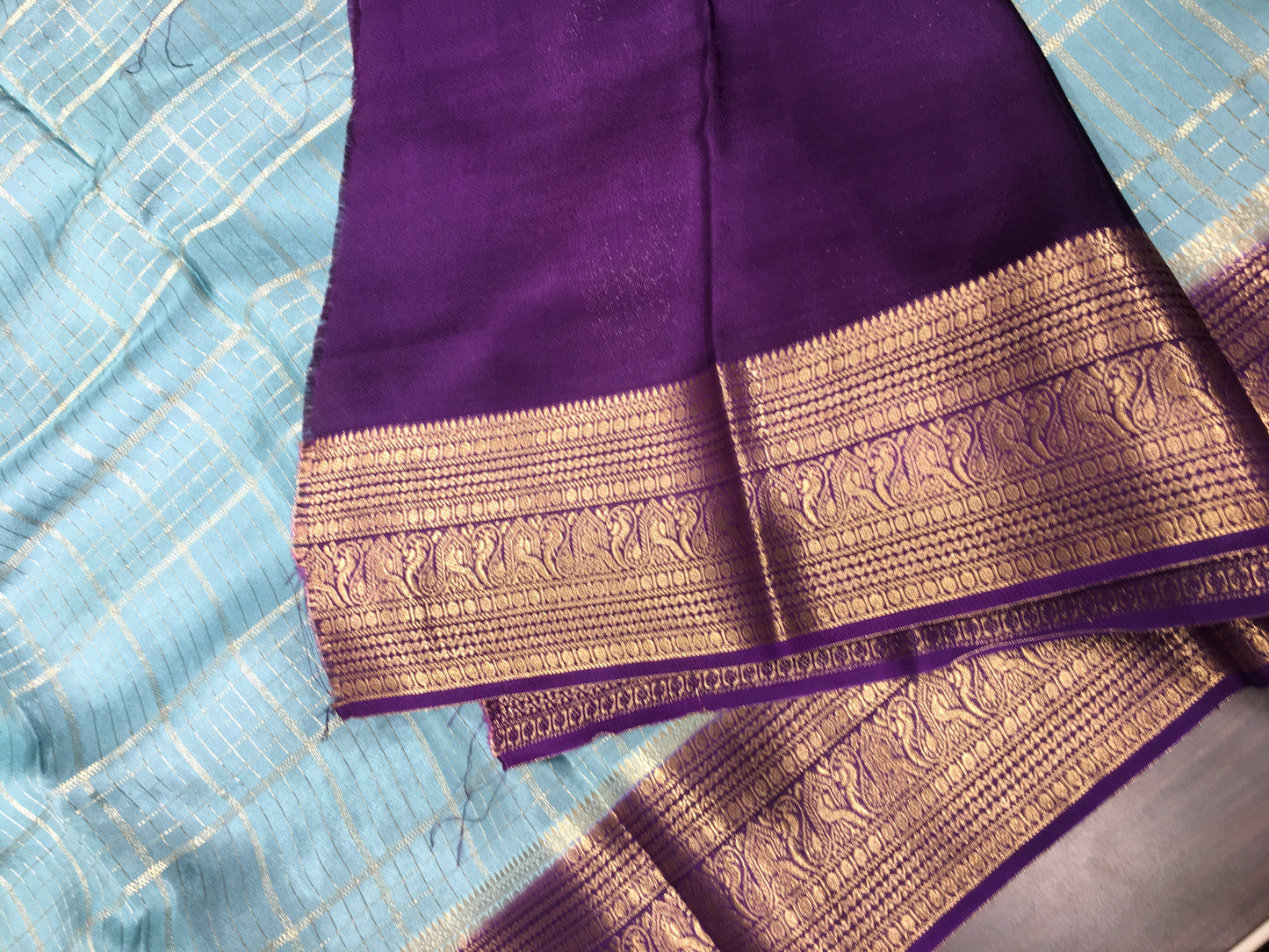 Semi Mysore Crape Silk