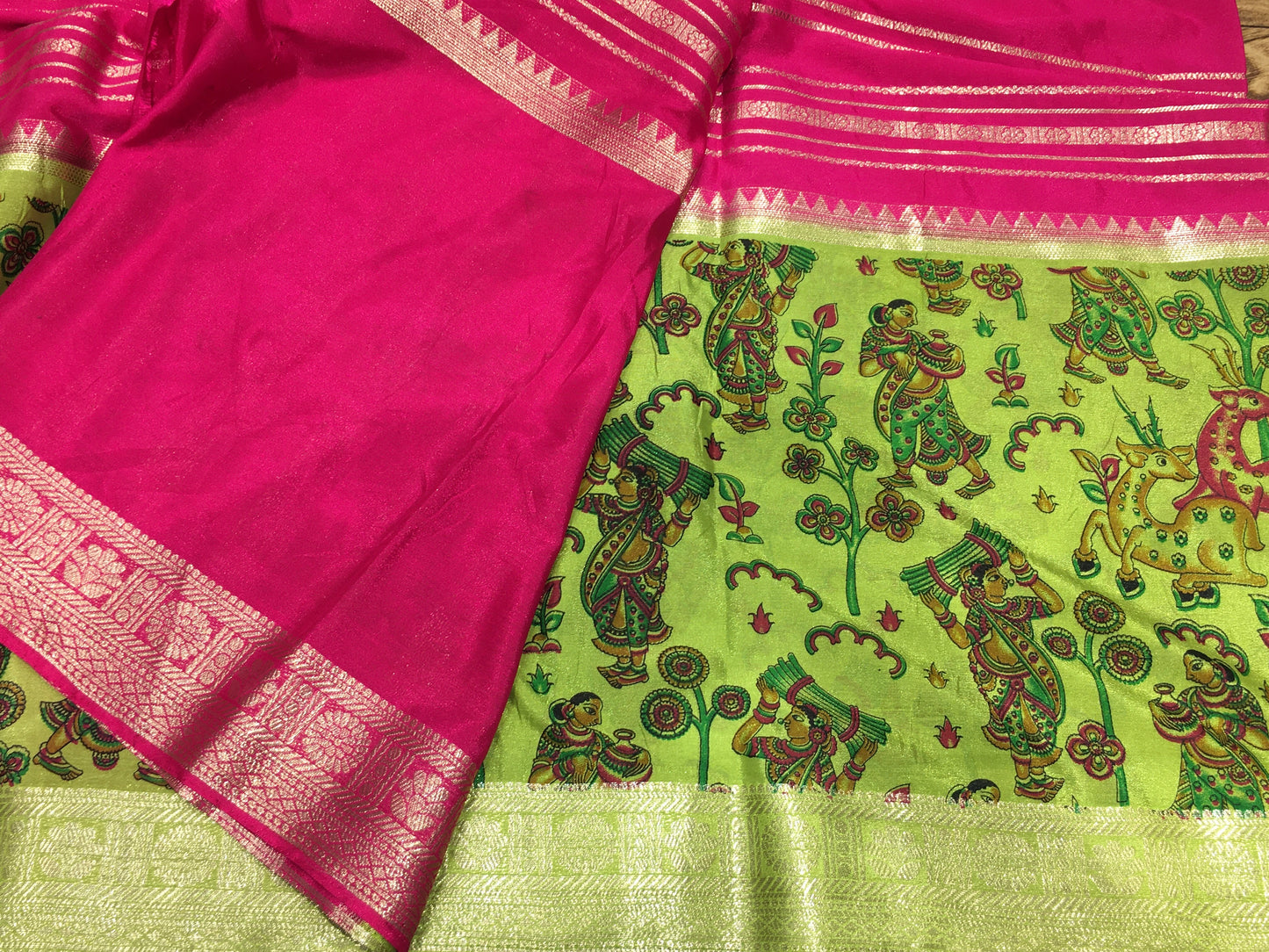 Semi Mysore Crape Silk