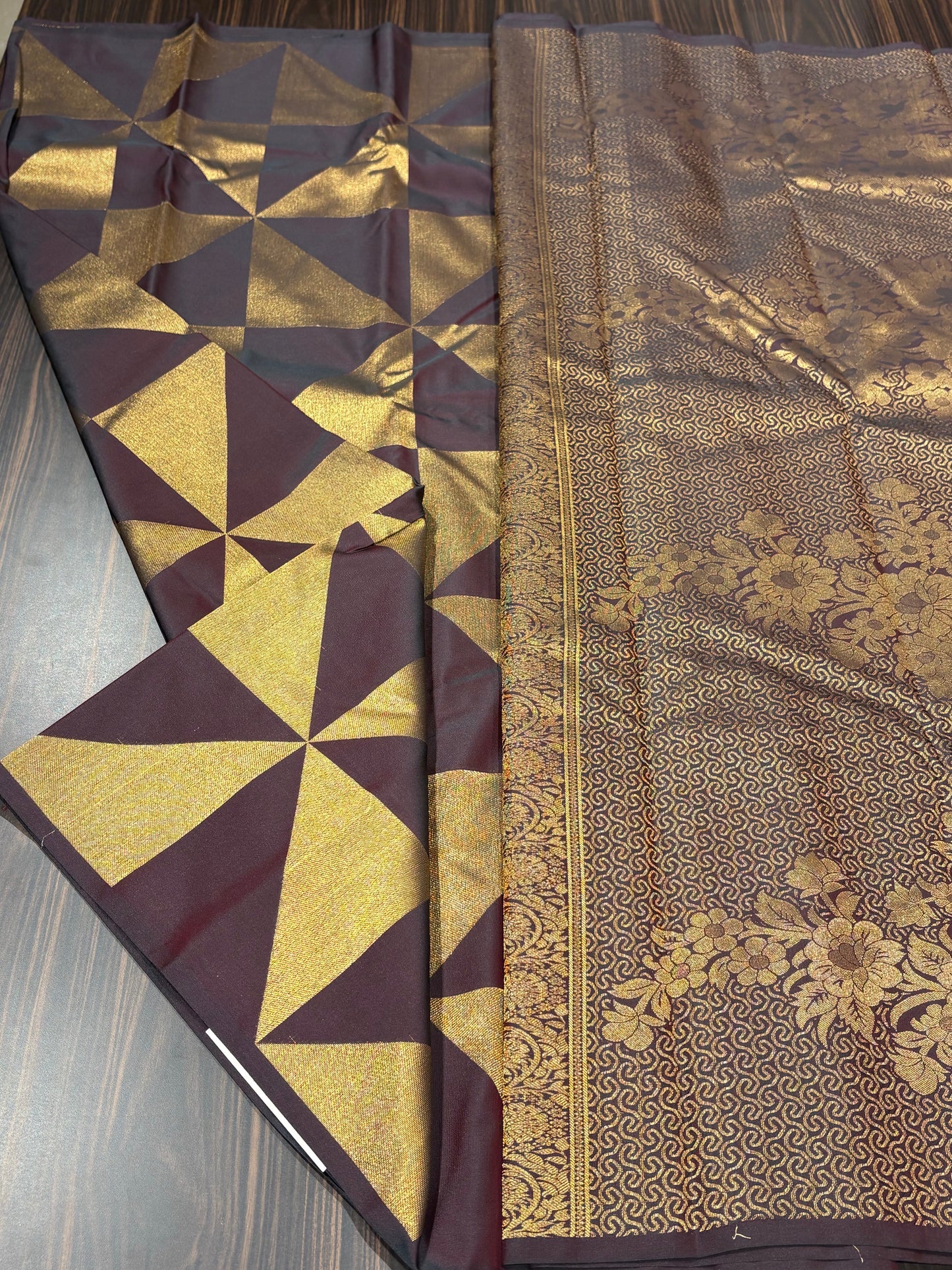 Semi Kanchipuram silk