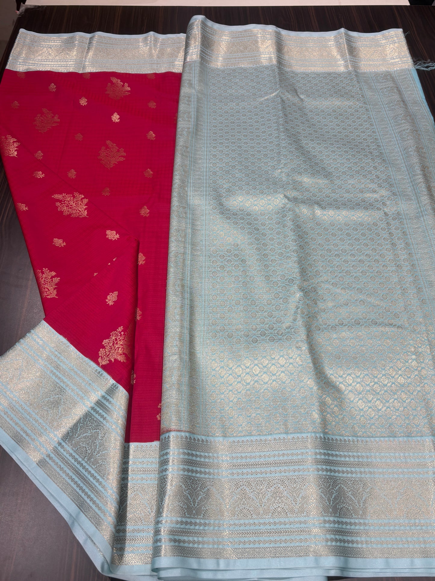 Semi Kanchipuram silk