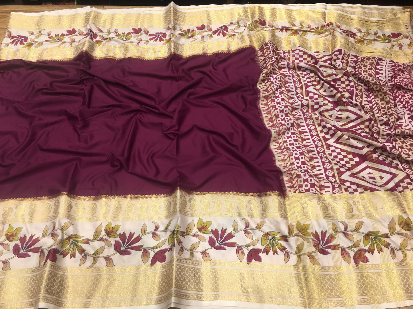 Semi Mysore Crape