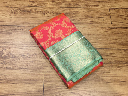Semi Kanchipuram brocade