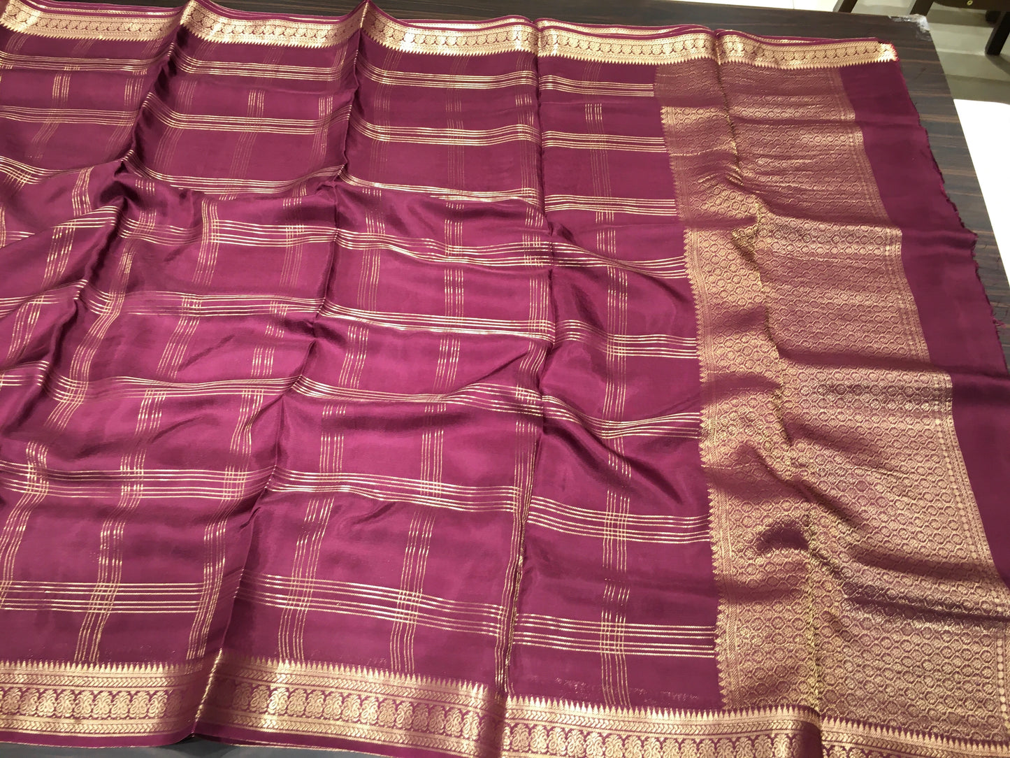 Semi Mysore crape