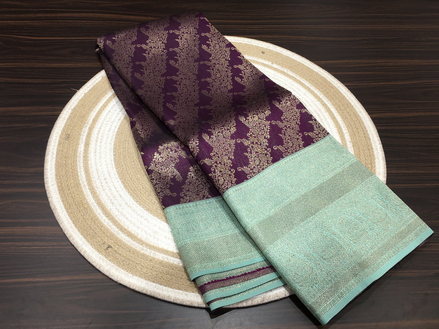 Semi Kanchipuram silk