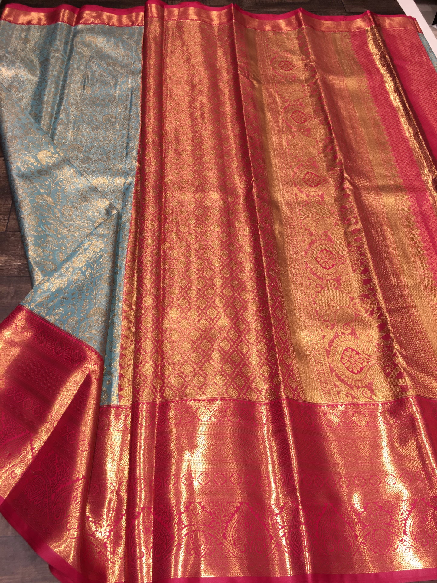 Semi Kanchipuram tissue