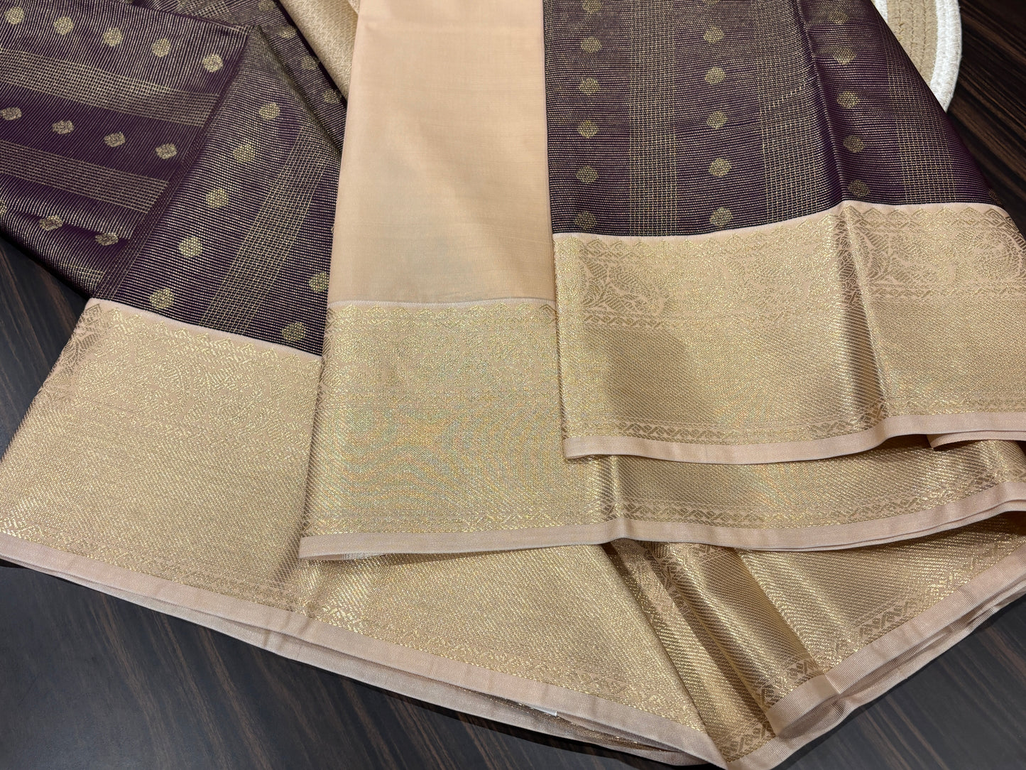 Semi Kanchipuram silk
