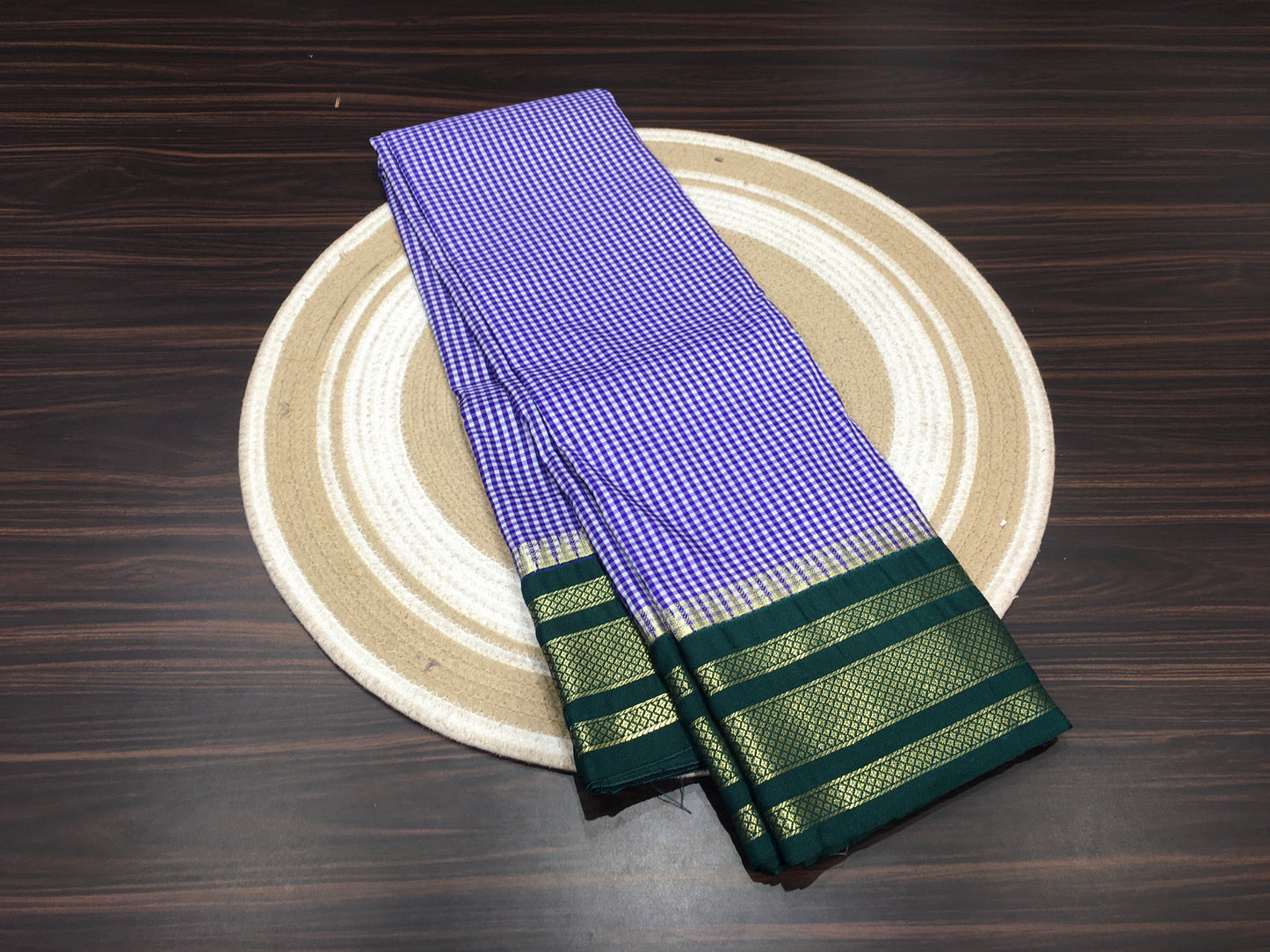 Semi Kanchipuram silk