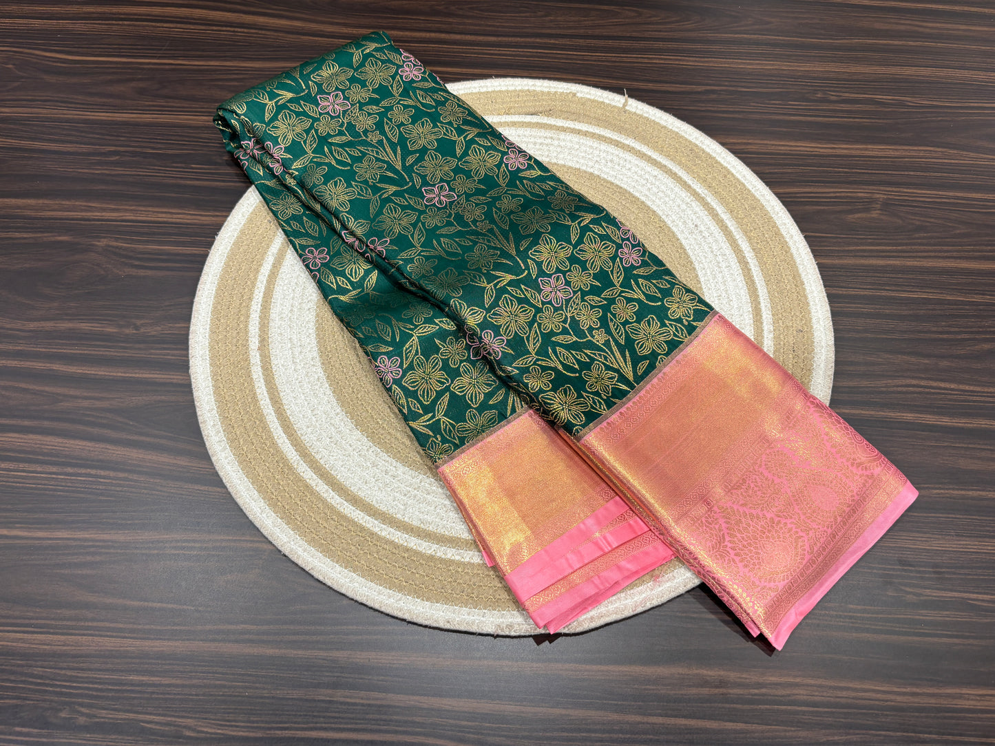 Semi Kanchipuram silk