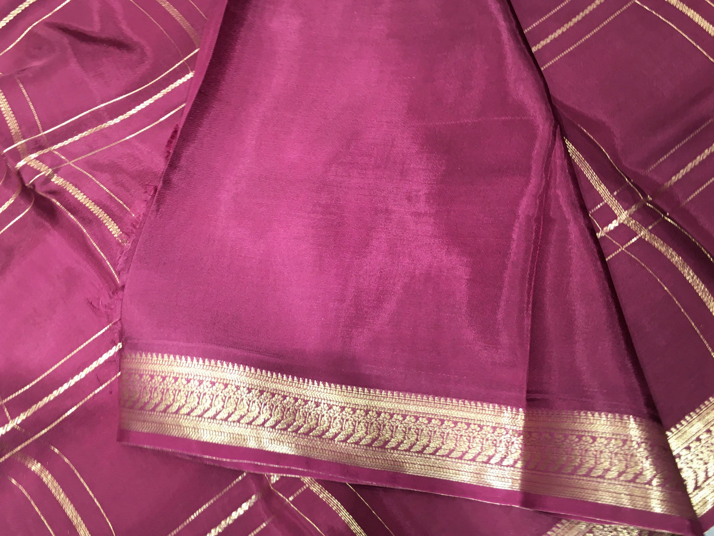Semi Mysore Crape Silk