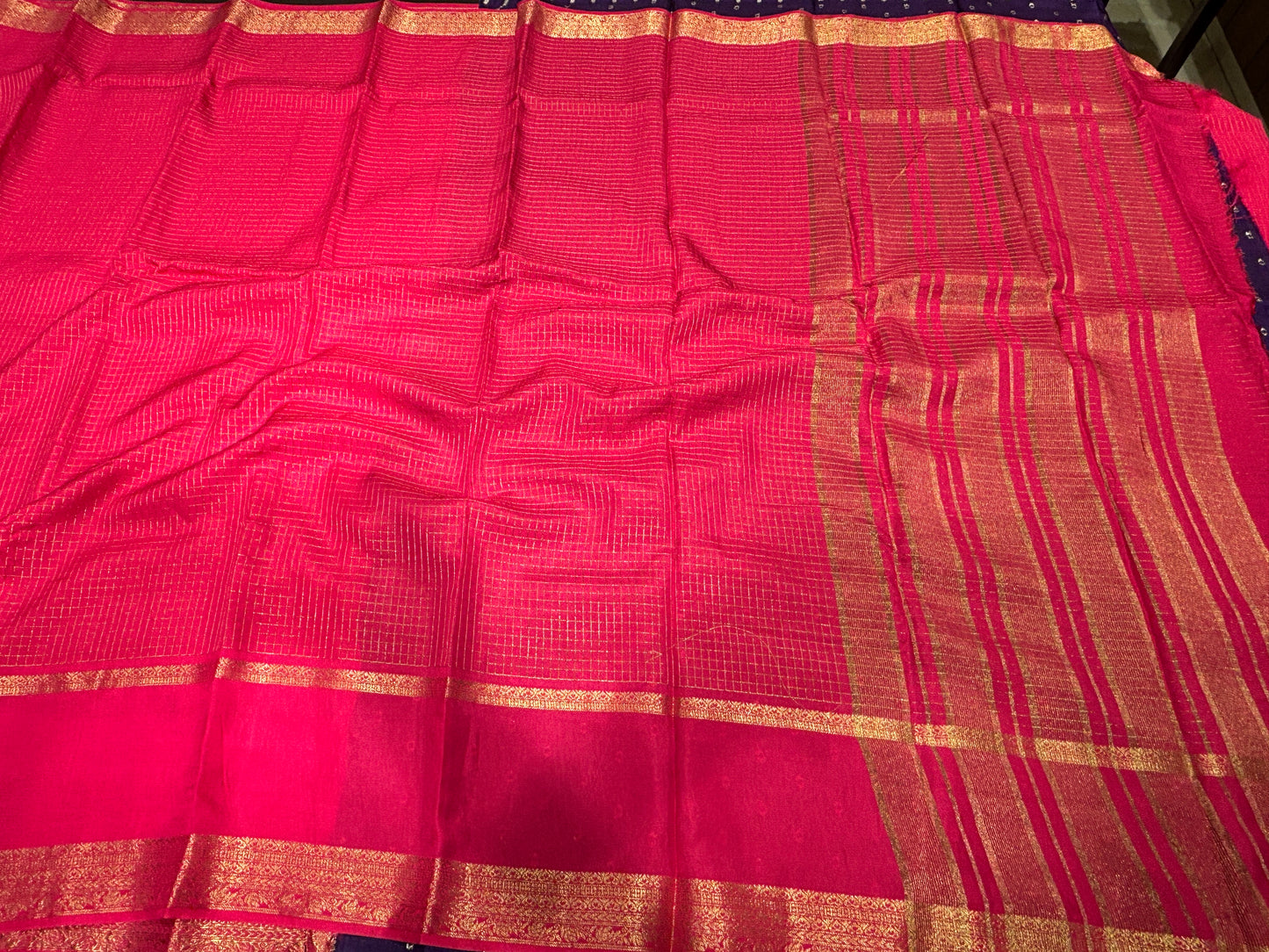 Semi Mysore crape