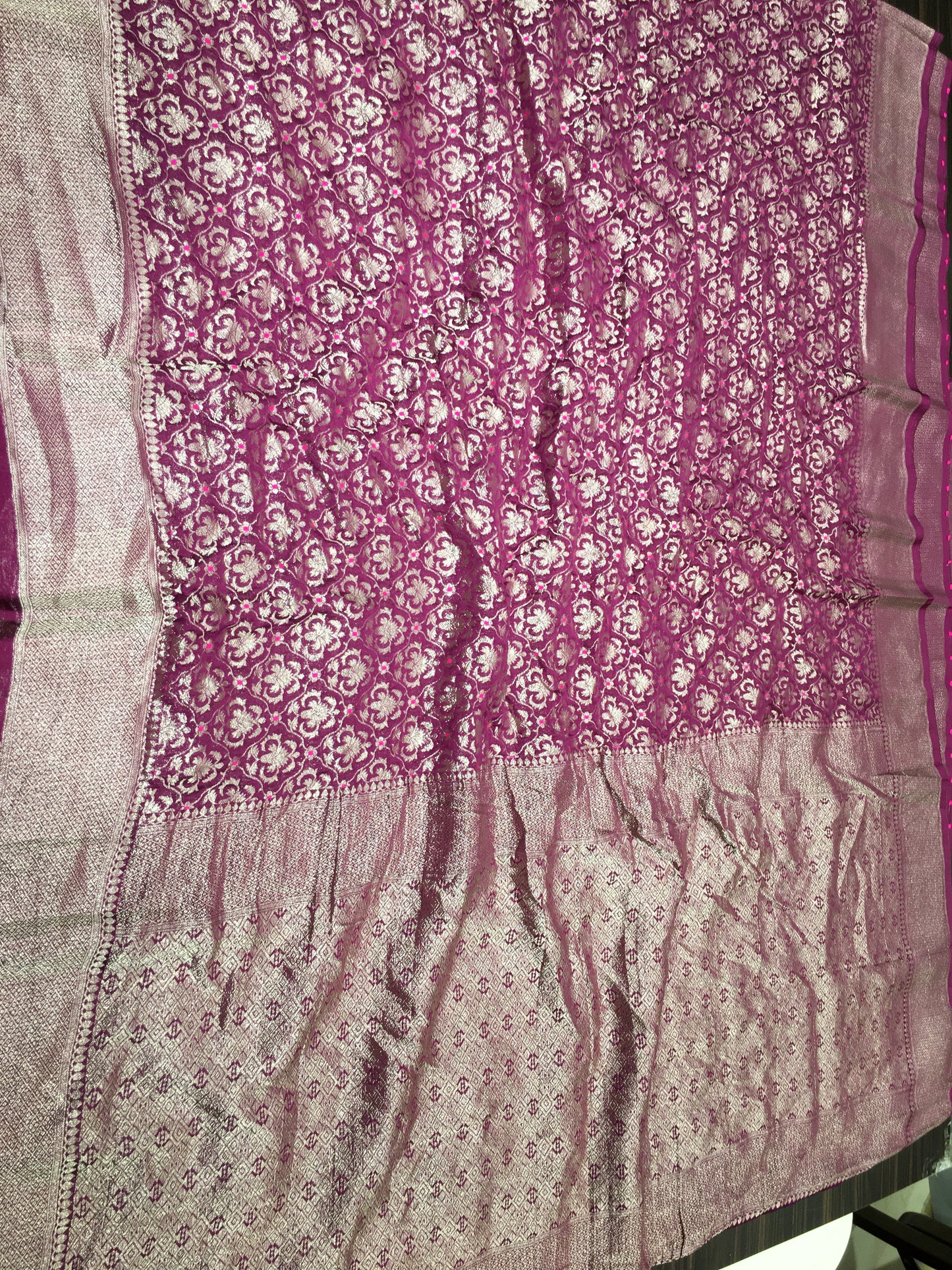 Chiffon georgette saree