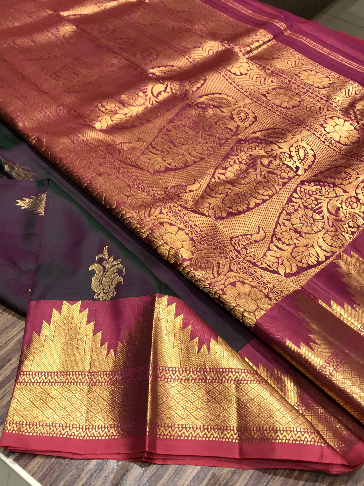 Pure Kanchipuram silk