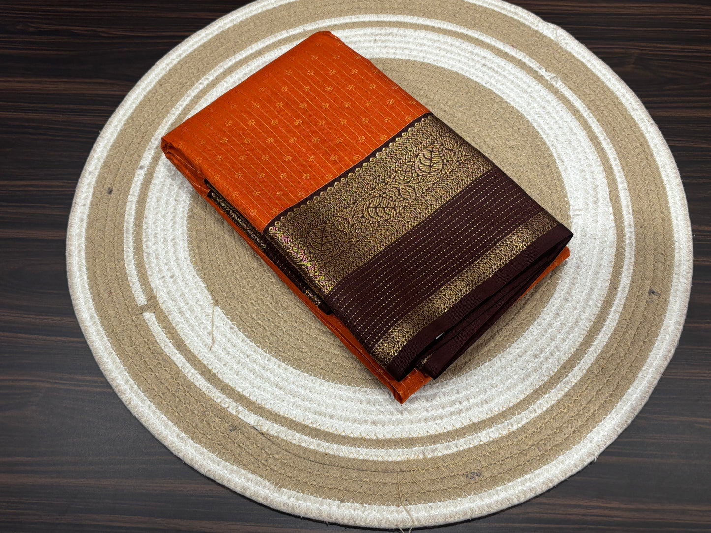 Semi Kanchipuram silk