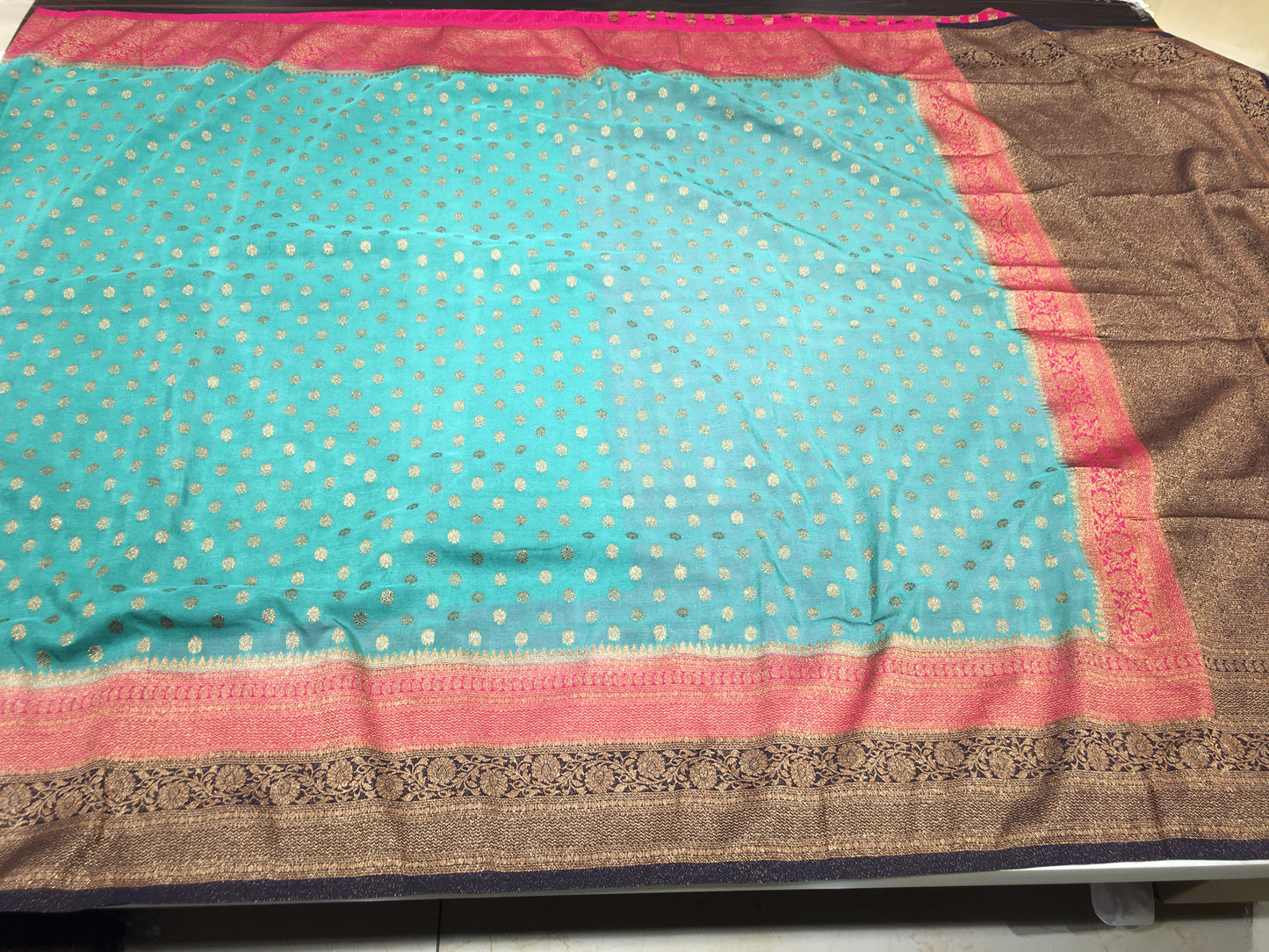 Semi kaddi georgette