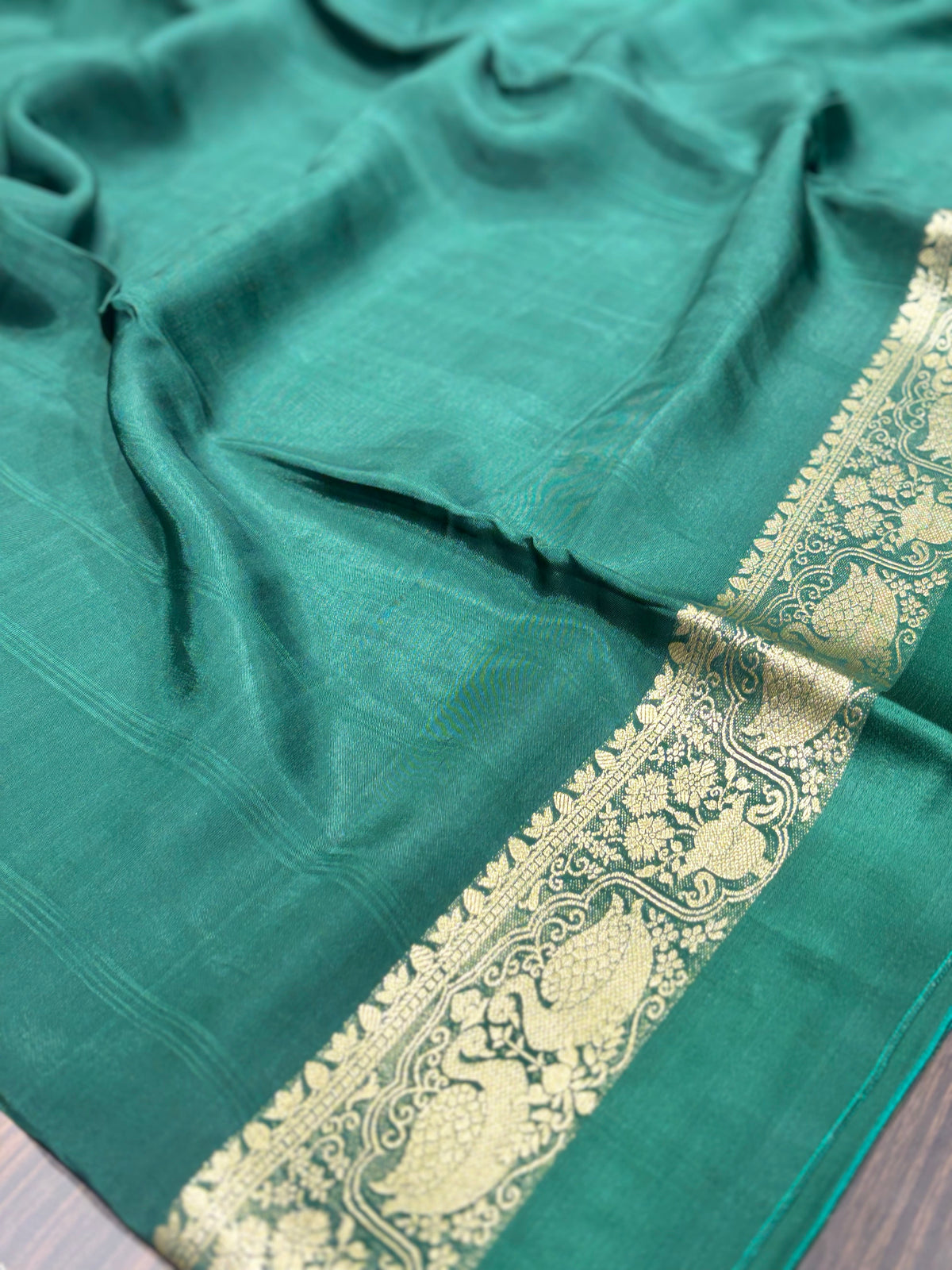 Semi Mysore Crape Silk