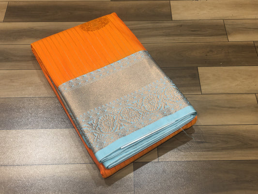 Semi Kanchipuram silk