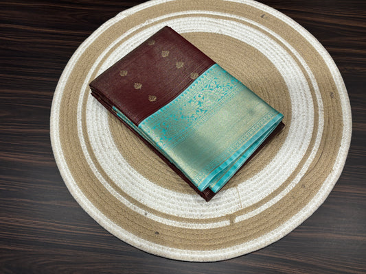 Semi Kanchipuram silk
